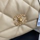 CHANEL 19 Medium Beige