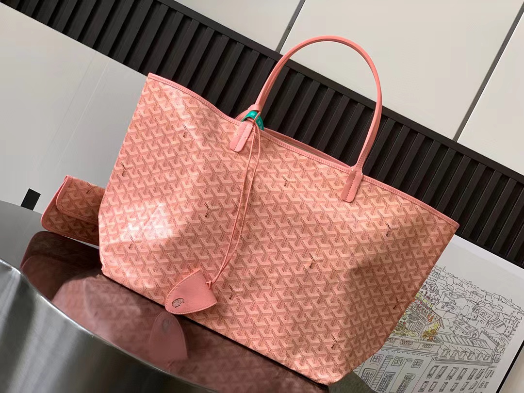 Goyard Saint Louis Pink Blush GM size (34X20X40cm)