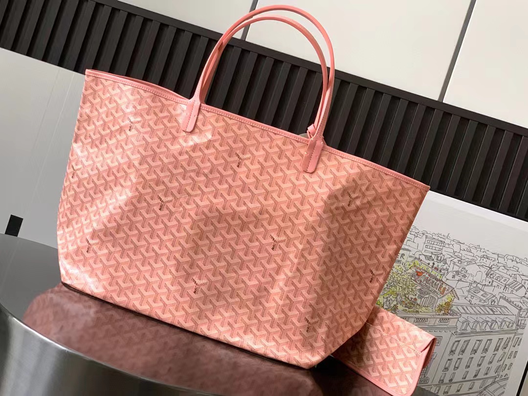 Goyard Saint Louis Pink Blush GM size (34X20X40cm)