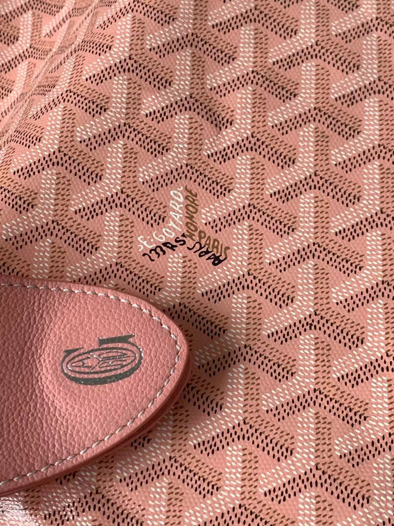 Goyard Saint Louis Pink Blush GM size (34X20X40cm)