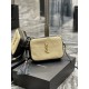 YSL Saint Laurent - Lou Camera raffia crossbody bag