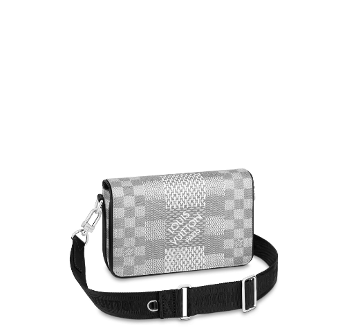 Louis Vuitton LV Studio Messenger Damier Graphite N50014 (23.5X14X5cm)