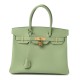 HERMES Epsom Birkin 30 Vert Criquet