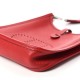 HERMES Taurillon Clemence Evelyne 16 TPM Rouge Casaque