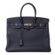 HERMES Togo Birkin 35 Bleu Nuit