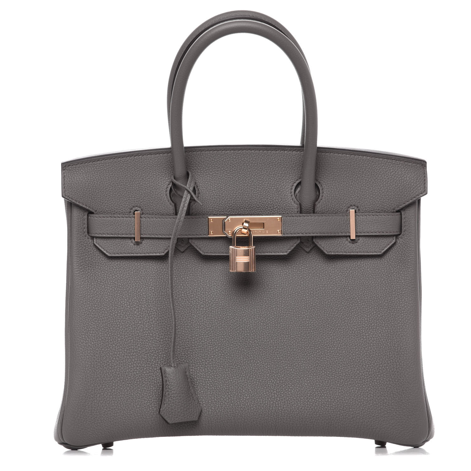 HERMES Togo Birkin 25 Etain