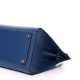 HERMES Madame Calfskin Birkin 30 Sellier Deep Blue