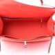 HERMES Epsom Kelly 30 Sellier Rose Texas