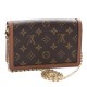 LOUIS VUITTON DAUPHINE CHAIN WALLET M68746 (19X12X5cm)