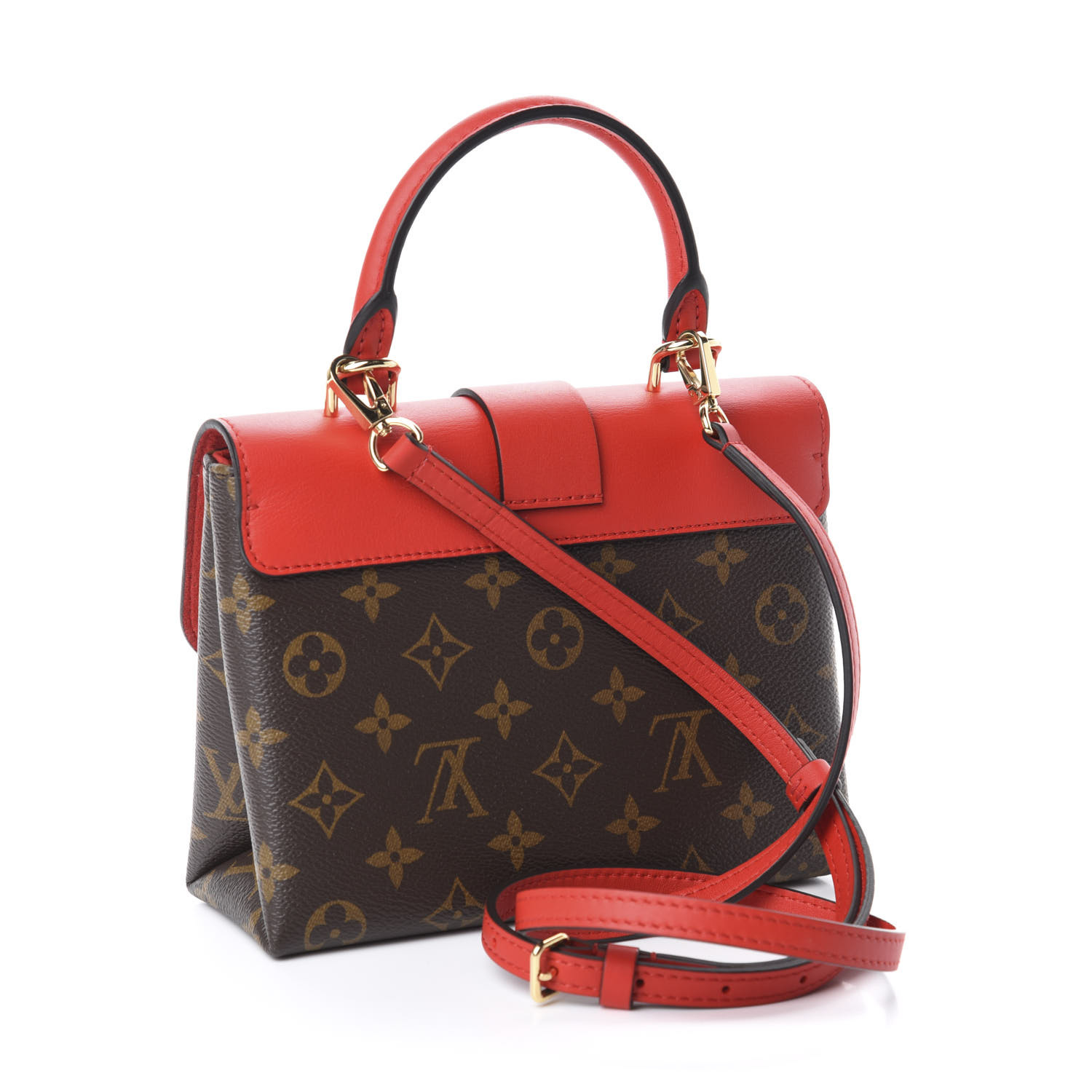 LOUIS VUITTON LOCKY BB HANDBAG M44322 (21X17X8cm)