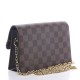 LOUIS VUITTON VAVIN CHAIN WALLET N60221 (19X12.5X4cm)