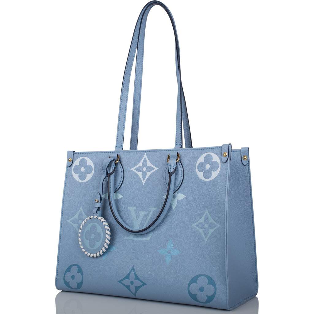 Louis Vuitton Summer Blue By The Pool Empreinte Giant Monogram OnTheGo MM