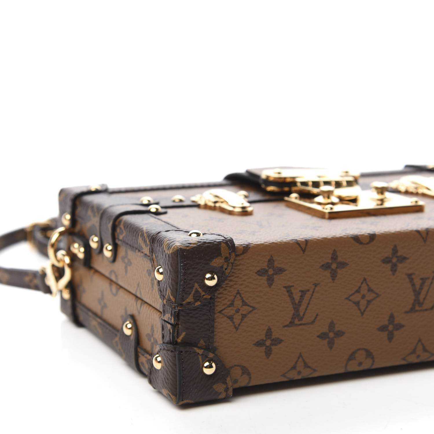 LOUIS VUITTON Reverse Monogram Petite Malle M44154 (20X14X12.5cm)