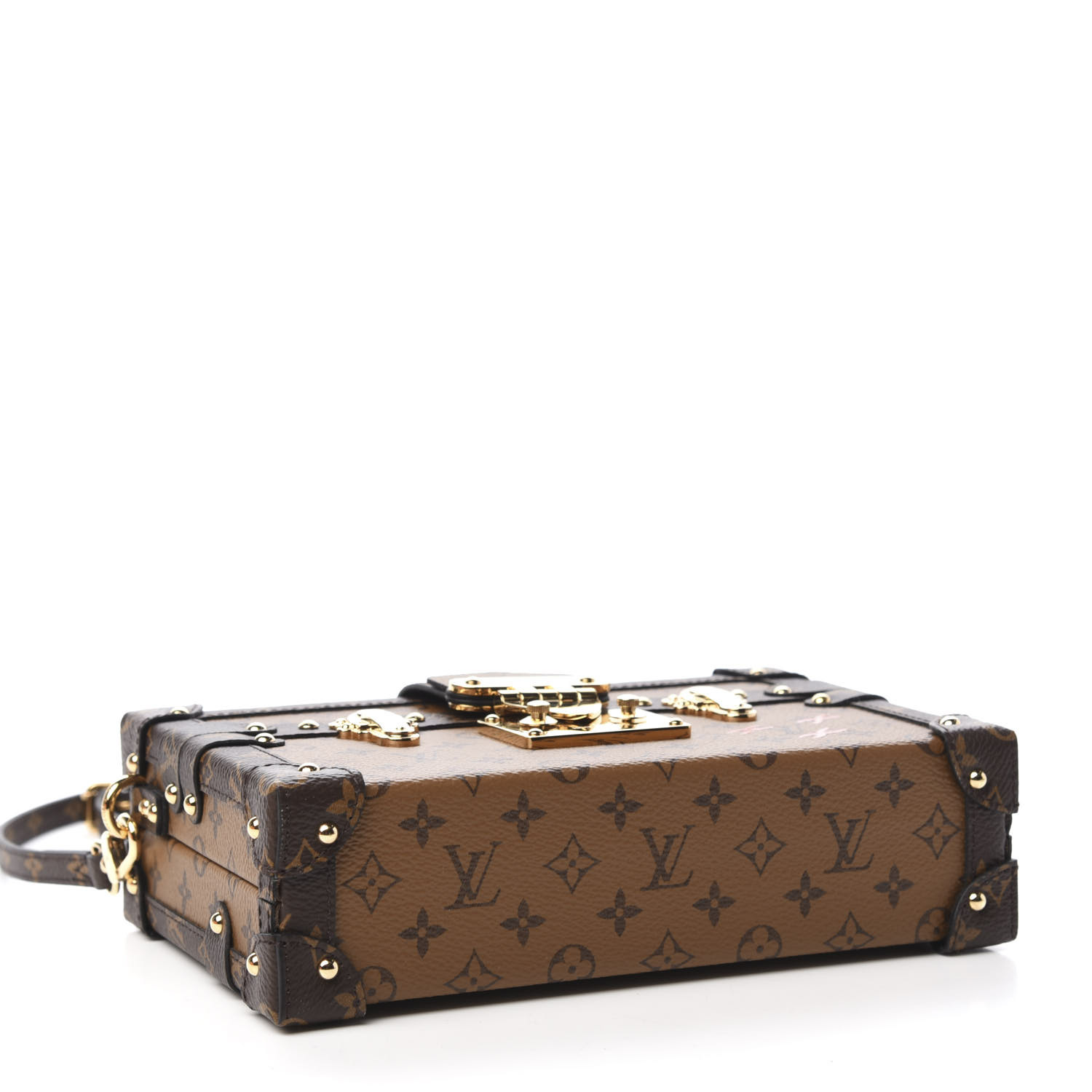 LOUIS VUITTON Reverse Monogram Petite Malle M44154 (20X14X12.5cm)