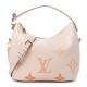 LOUIS VUITTON Empreinte Monogram Giant Marshmallow Hobo Cream Saffron