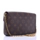 LOUIS VUITTON Monogram Pochette Felicie Chain Wallet Fuchsia M61276 (21x11x2cm)