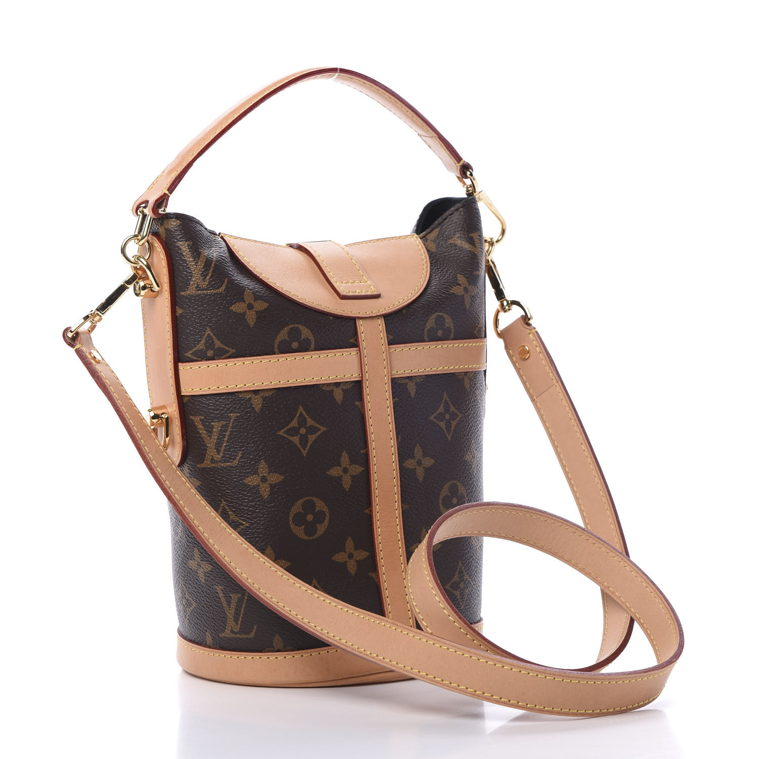 LOUIS VUITTON DUFFLE HANDBAG M43587 (22X23X14cm)