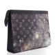 LOUIS VUITTON Monogram Galaxy Pochette Voyage MM (26X20X5cm)